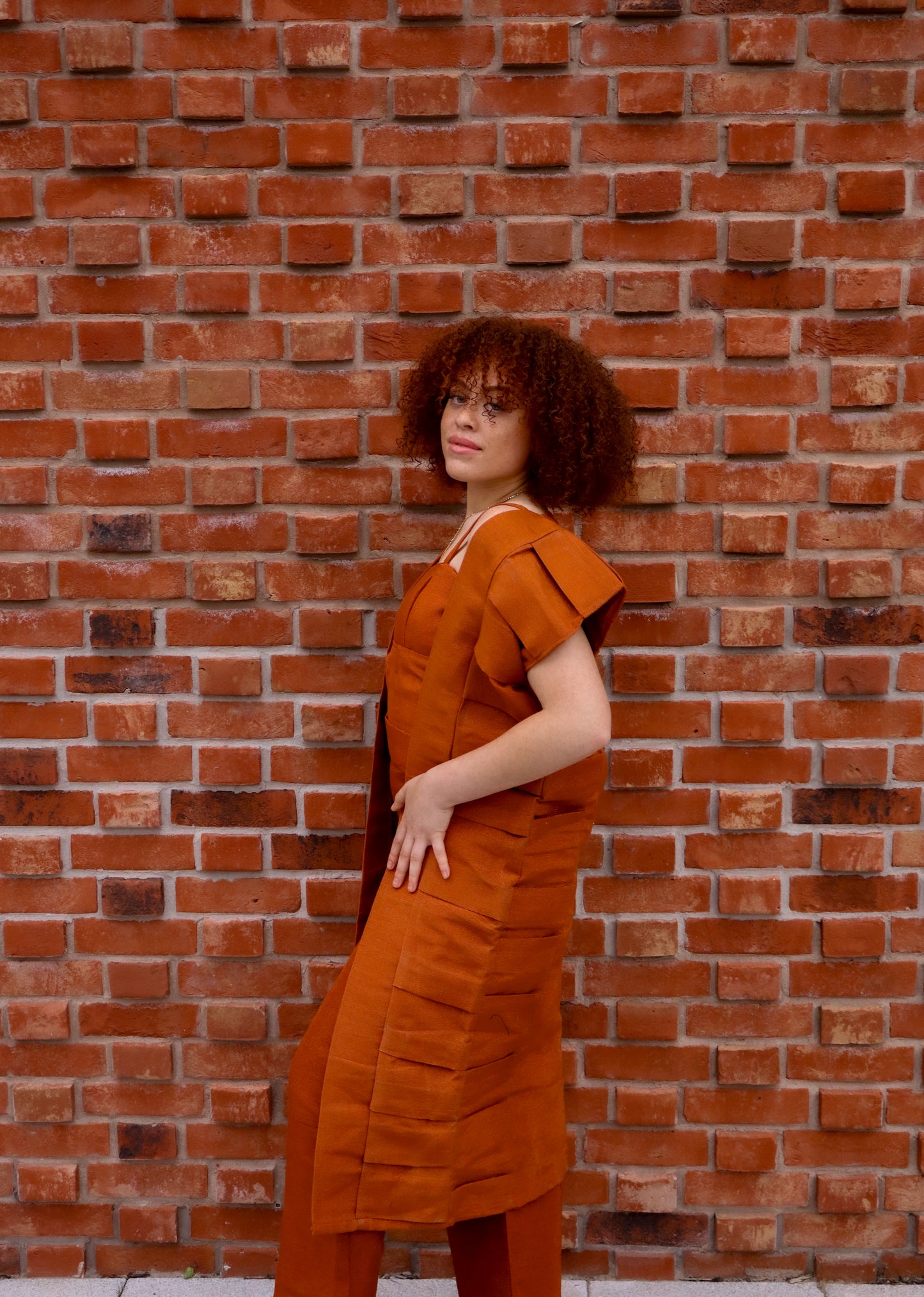 Terracotta Flow Set with a jacket