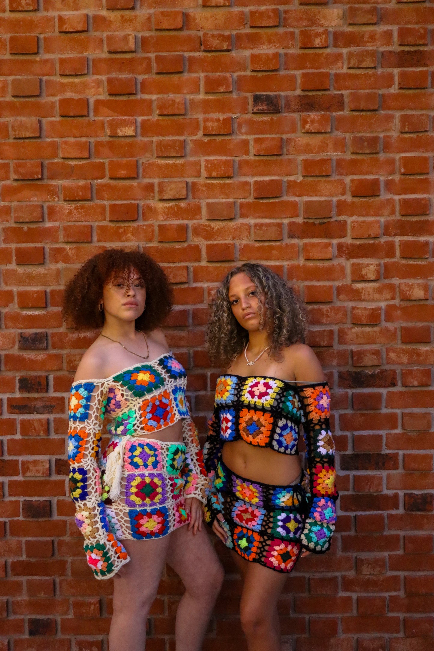 Boho Bloom Crochet Set