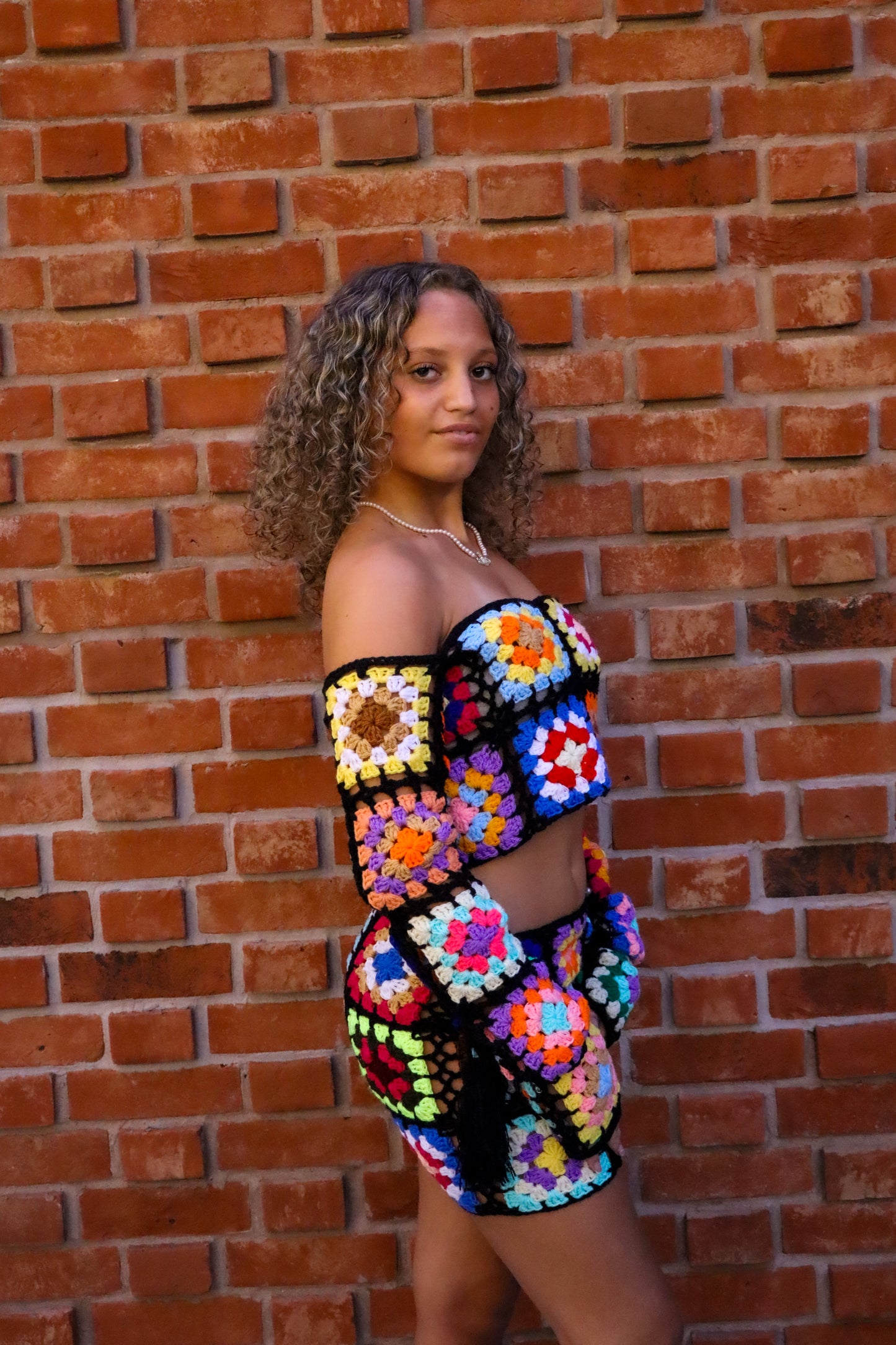 Boho Bloom Crochet Set