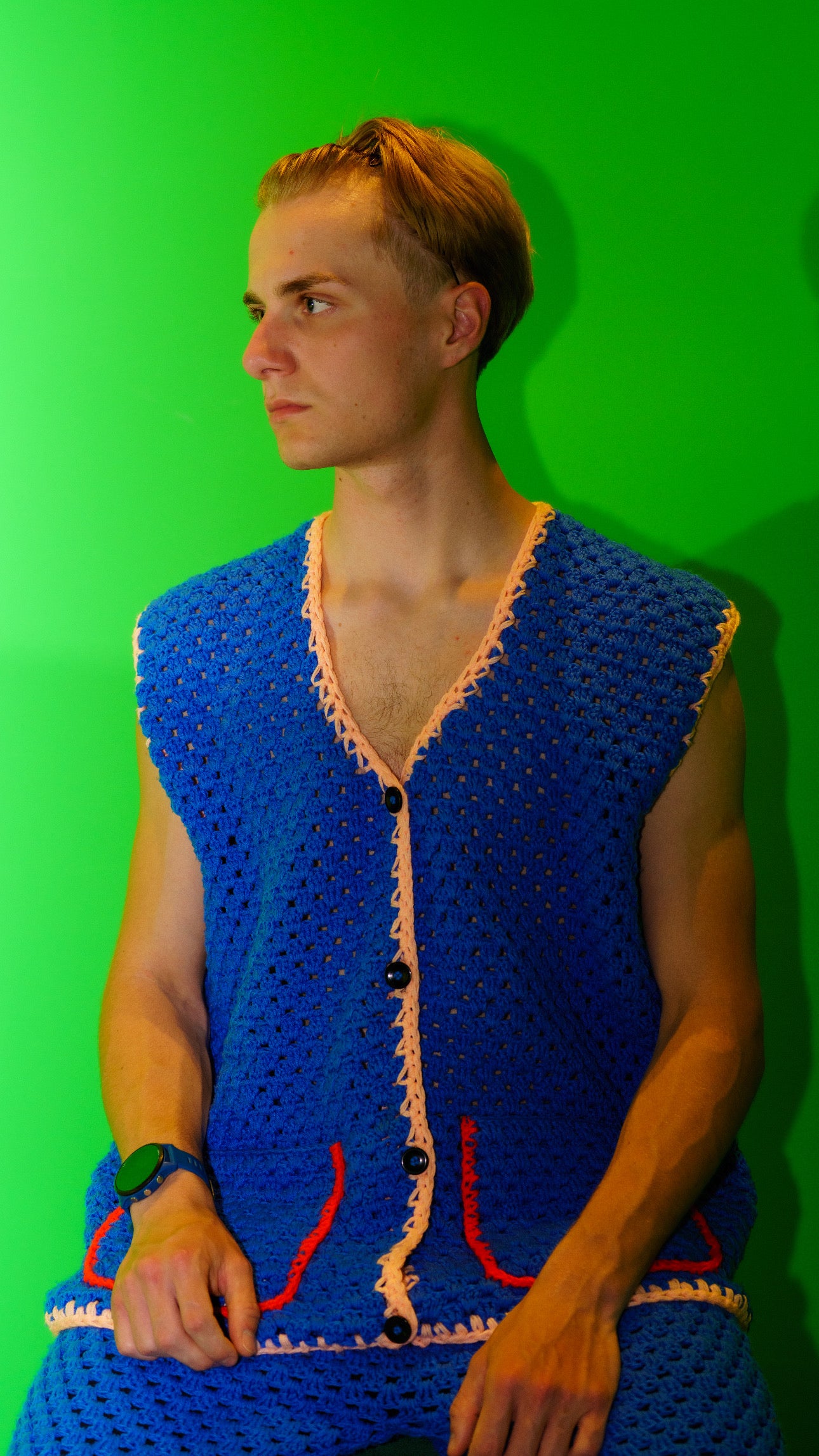 Unisex groove Grid Set
