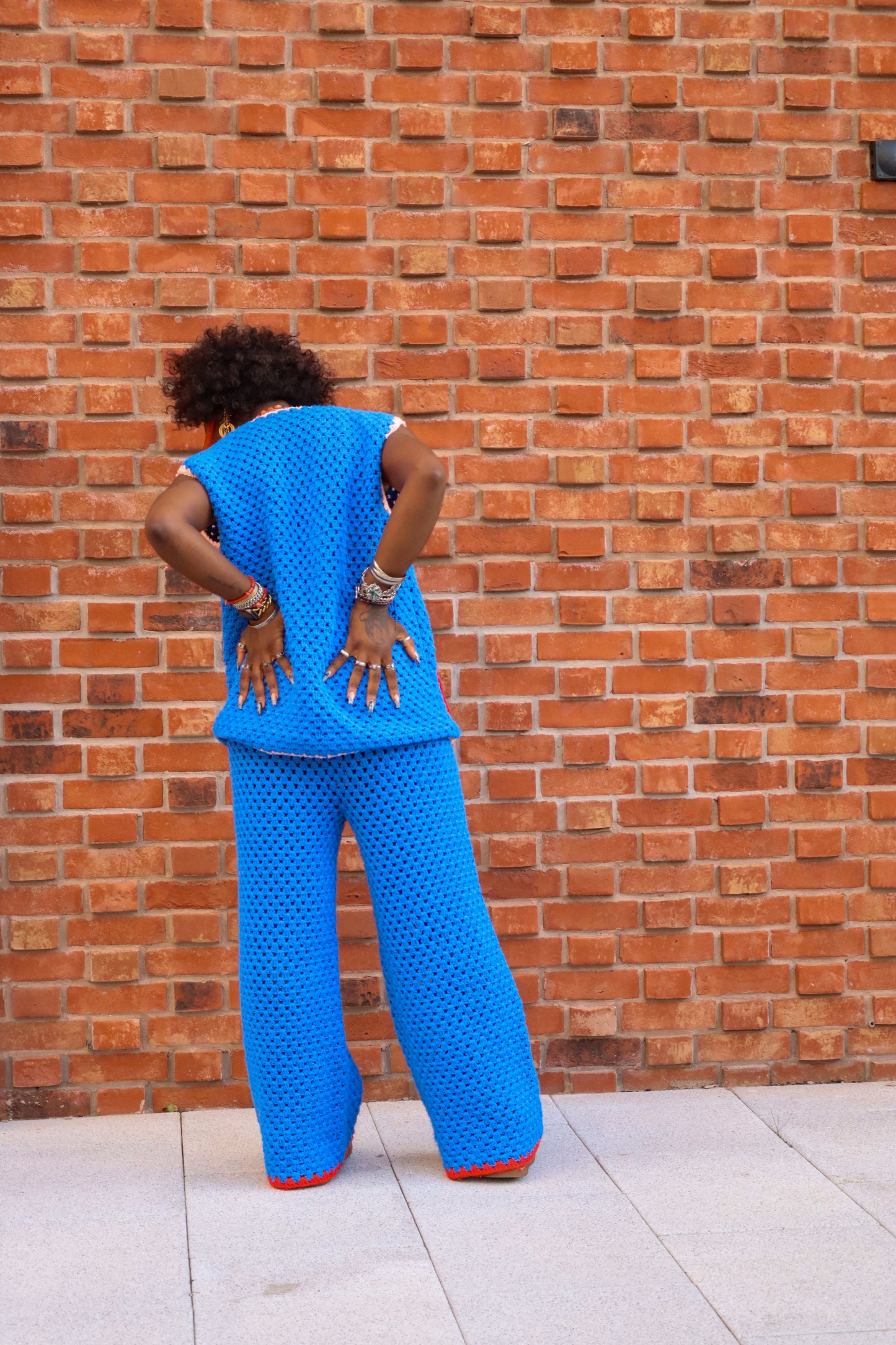 Unisex groove Grid Set