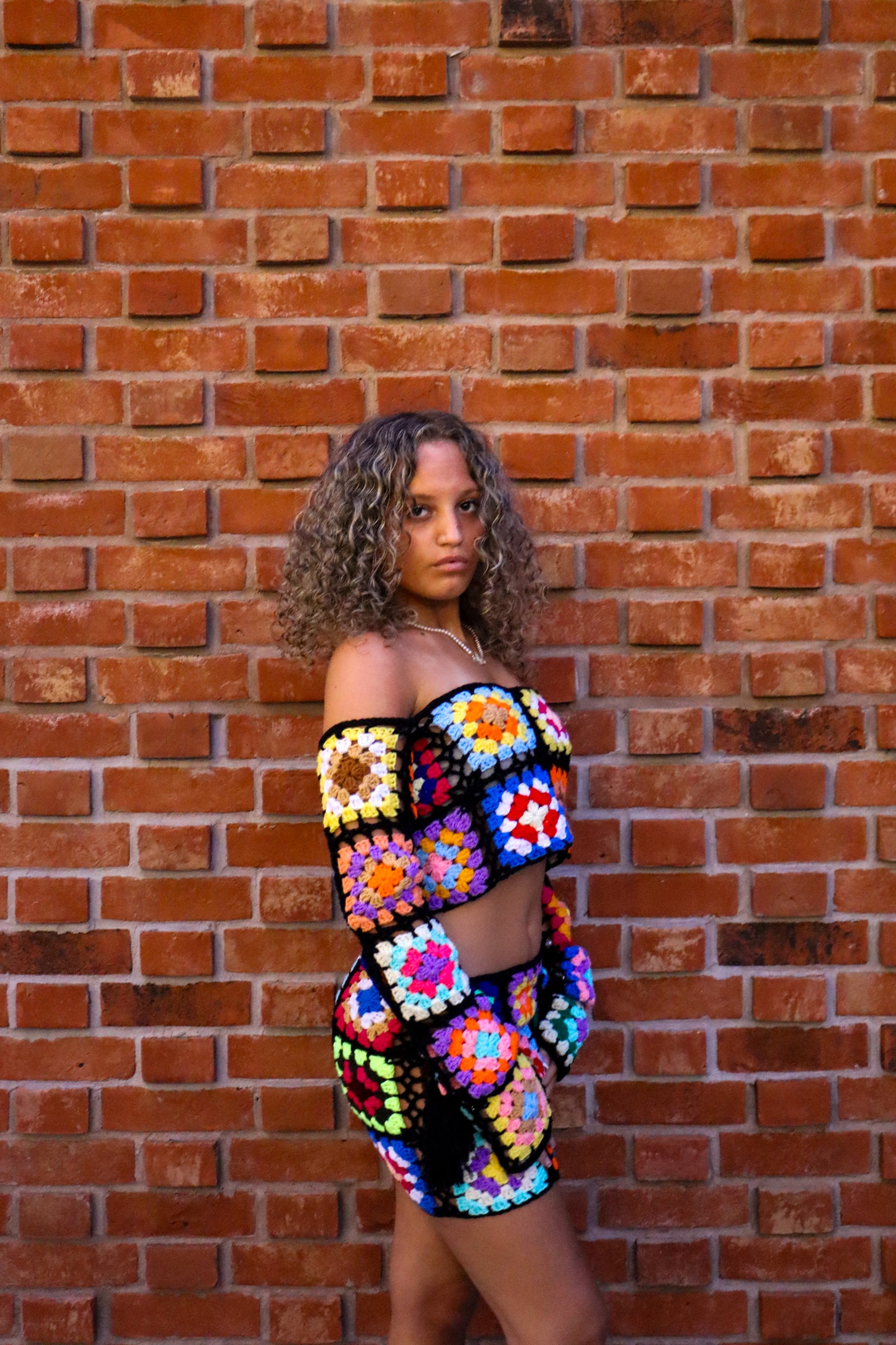Boho Bloom Crochet Set