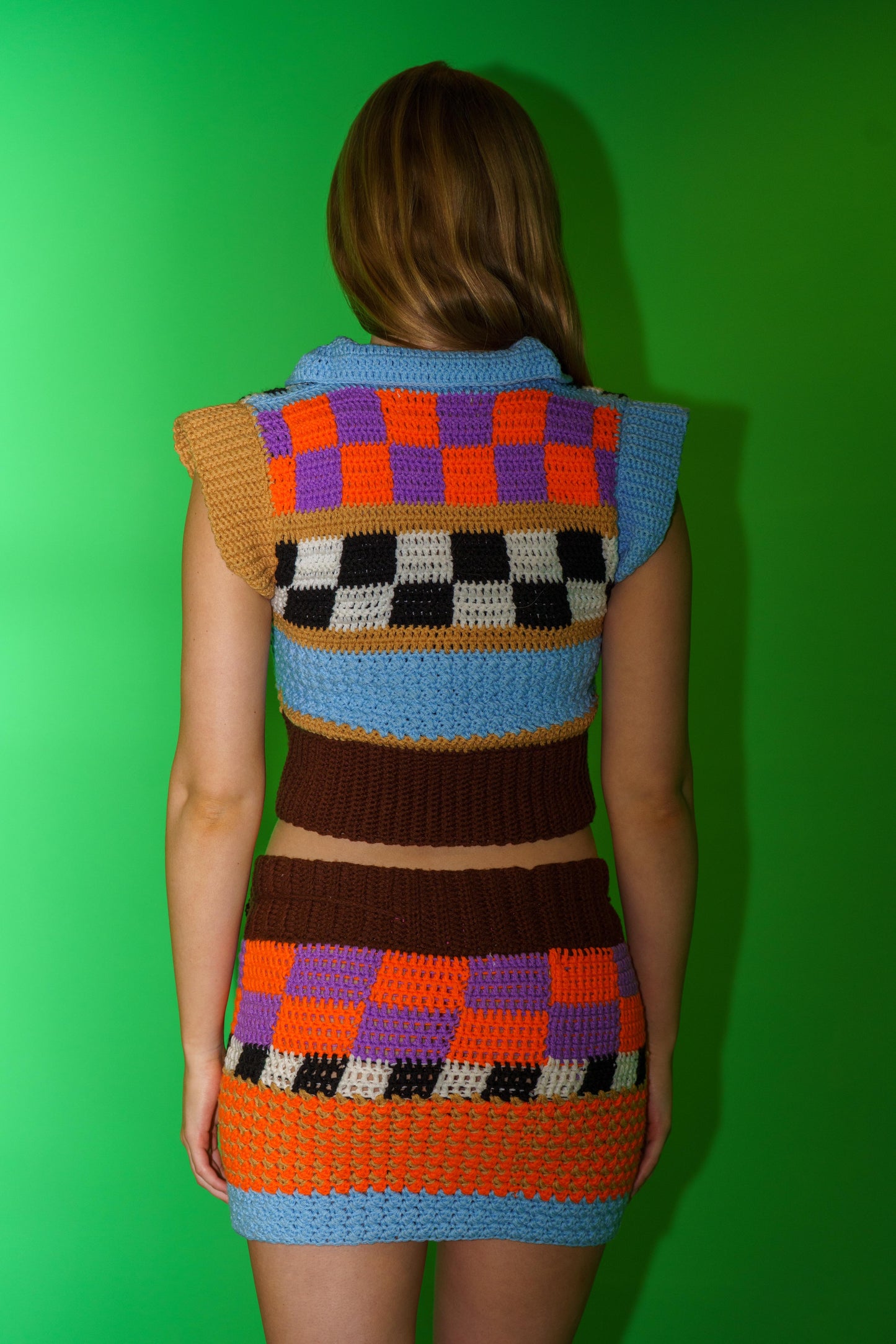 KaleidoStitch Crochet Co-ord Set