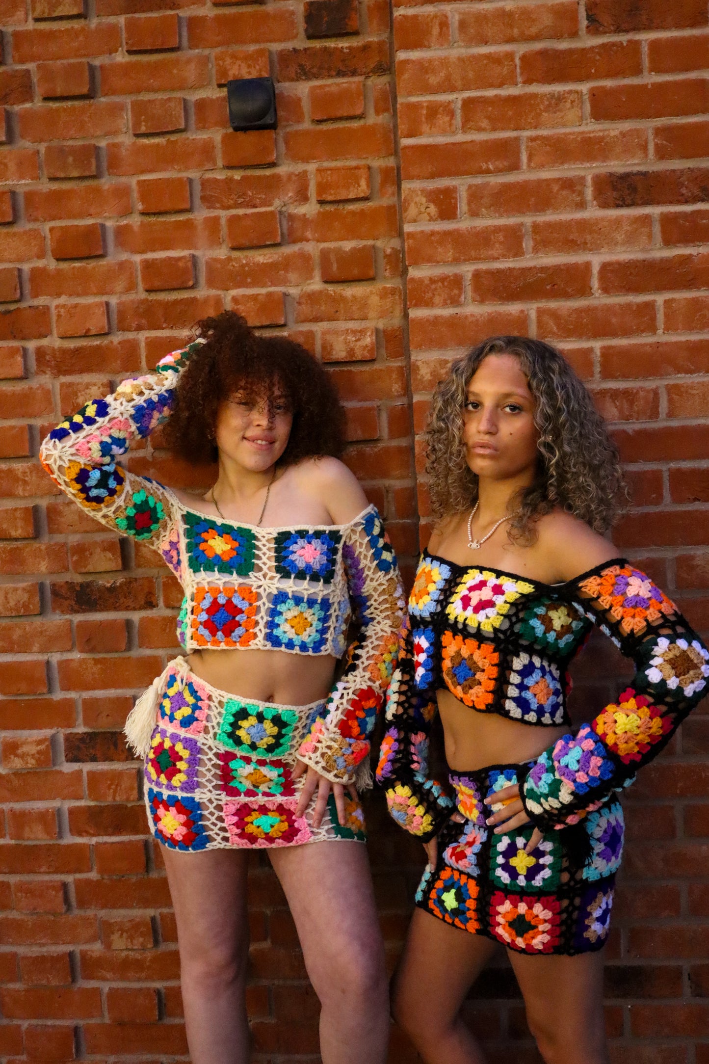 Boho Bloom Crochet Set
